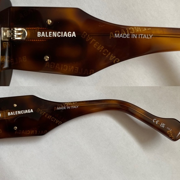 Balenciaga Havana Sqyare sunglasses - Picture 10 of 16